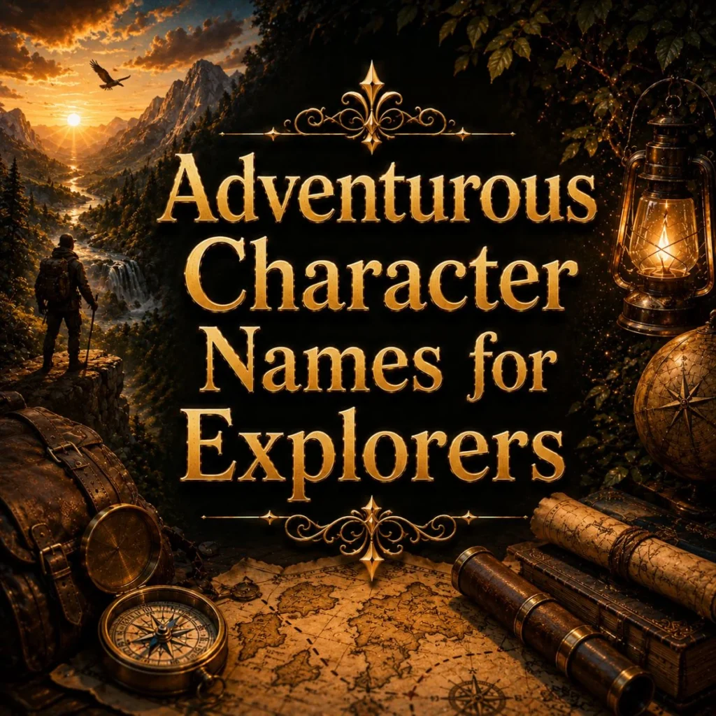 Adventurous Character Names for Explorers