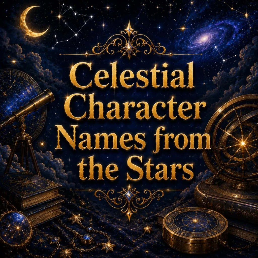 Celestial Character Names from the Stars