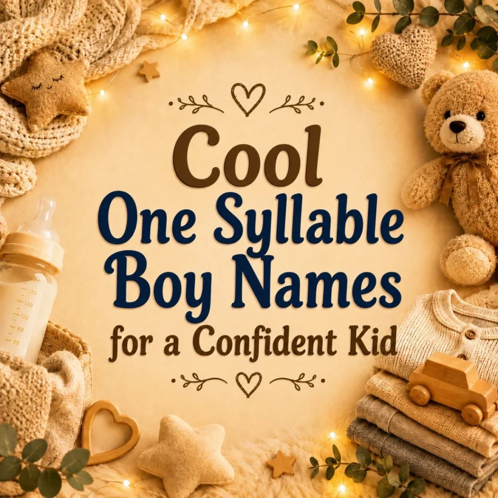 Cool One Syllable Boy Names for a Confident Kid