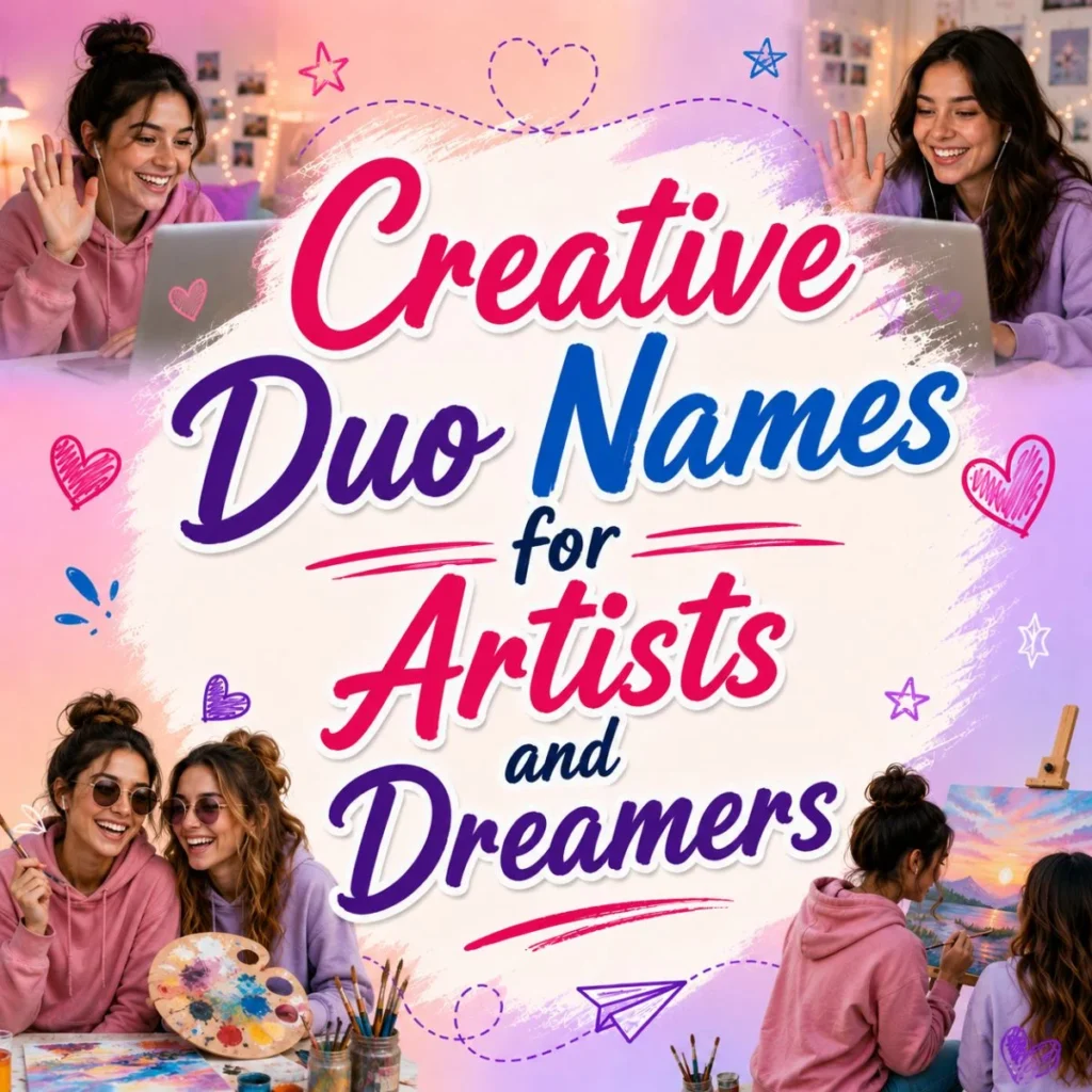 Creative Duo Names for Artists and Dreamers