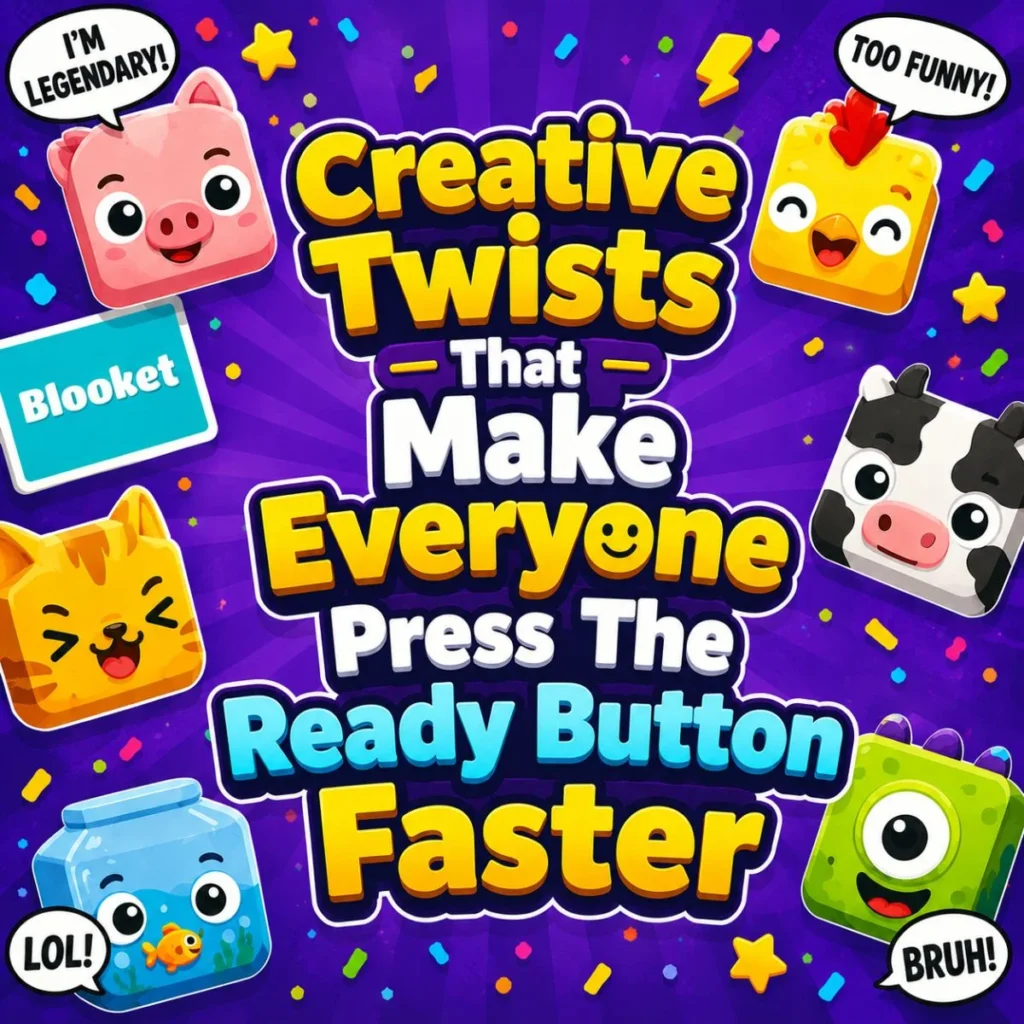 Creative Twists That Make Everyone Press The Ready Button Faster