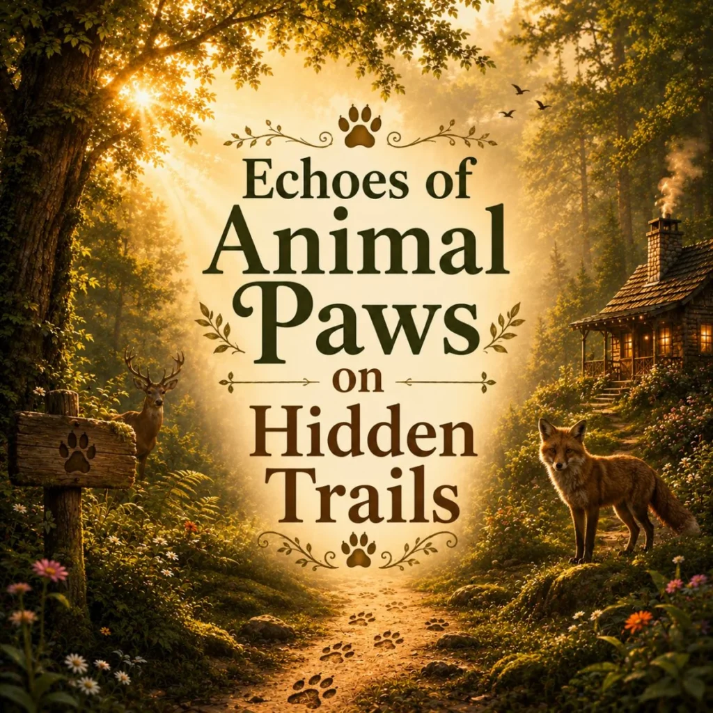 Echoes of Animal Paws on Hidden Trails