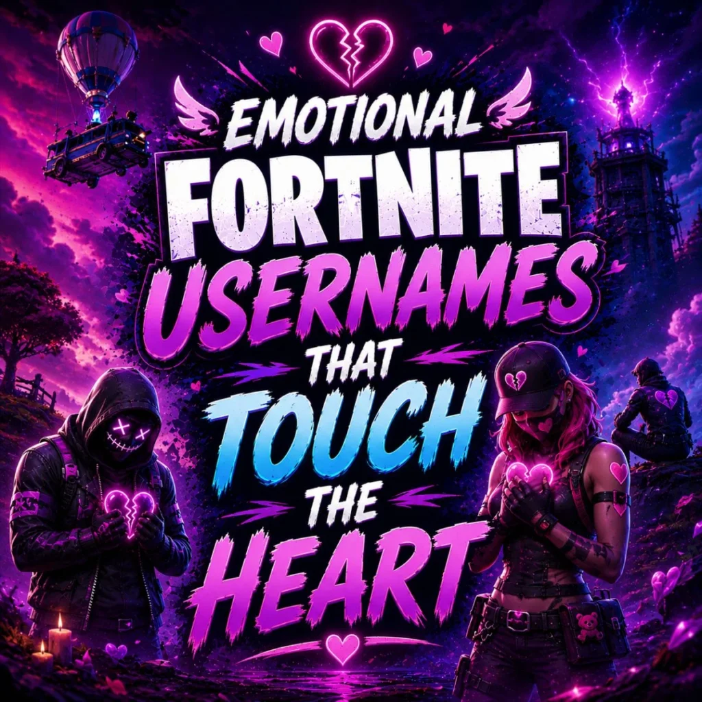 Emotional Fortnite Usernames That Touch the Heart