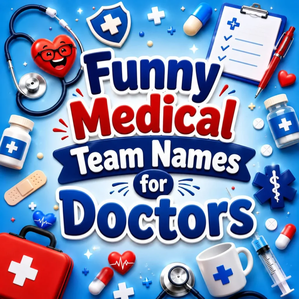 Funny Medical Team Names for Doctors