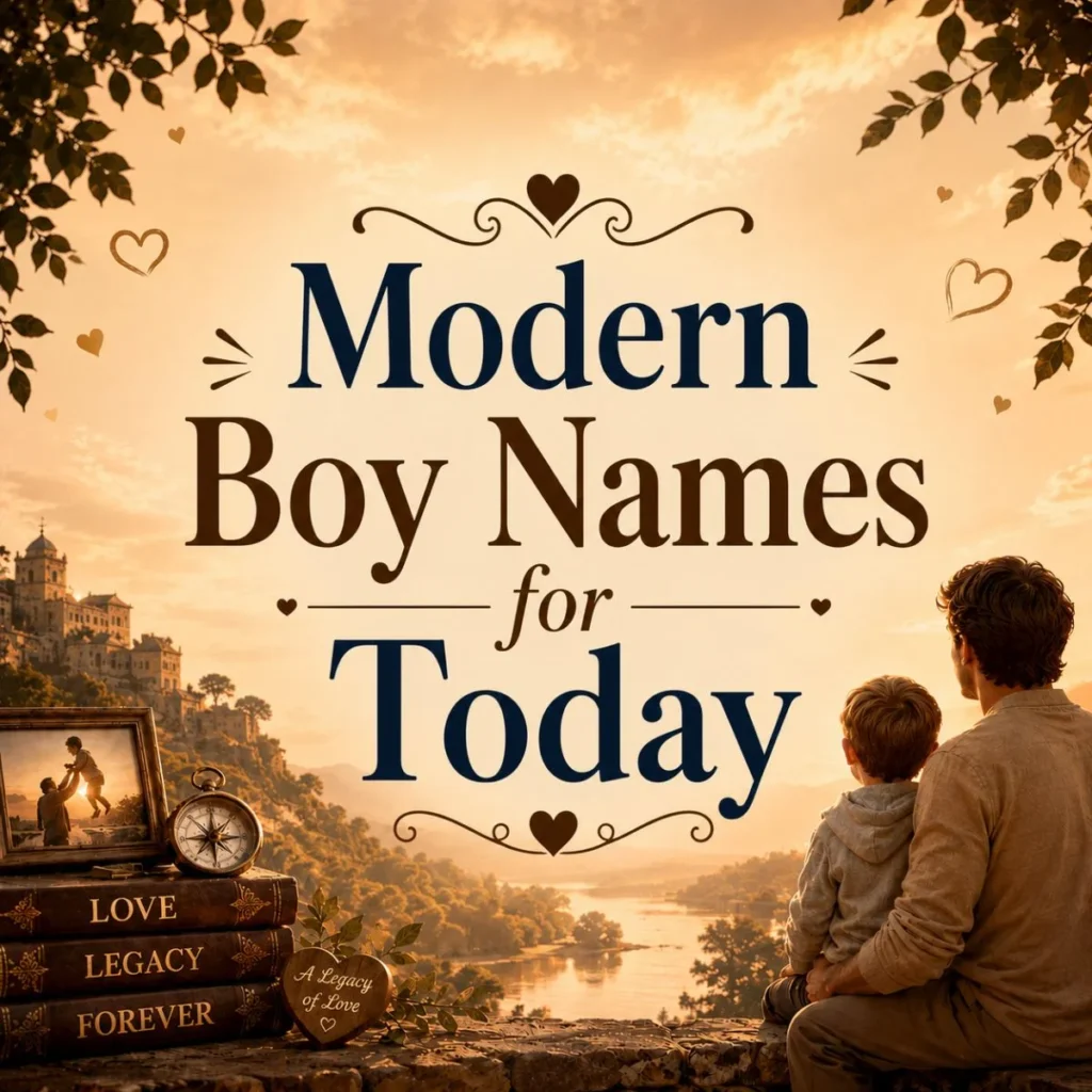 Modern Boy Names for Today