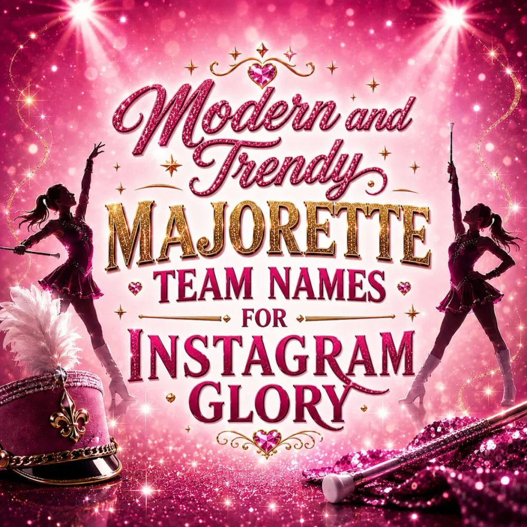 Modern and Trendy Majorette Team Names for Instagram Glory