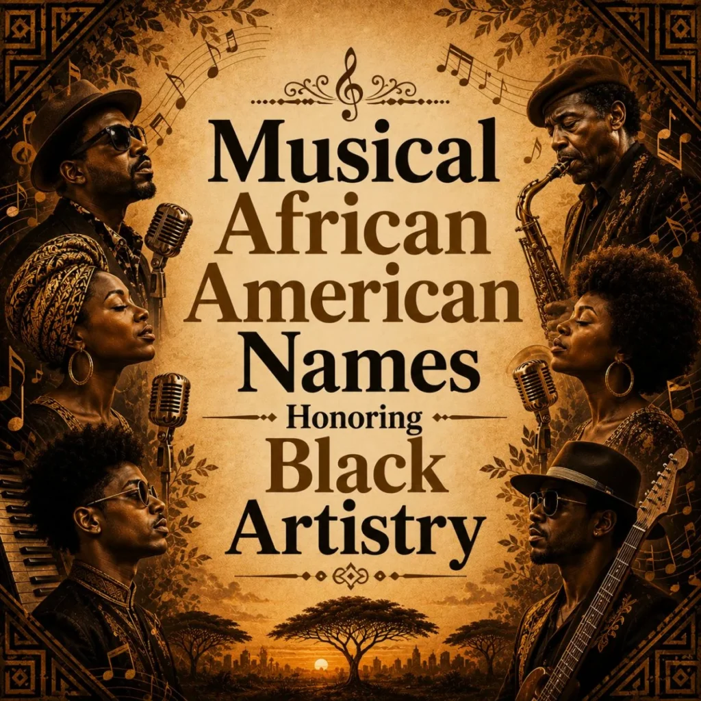 Musical African American Names Honoring Black Artistry