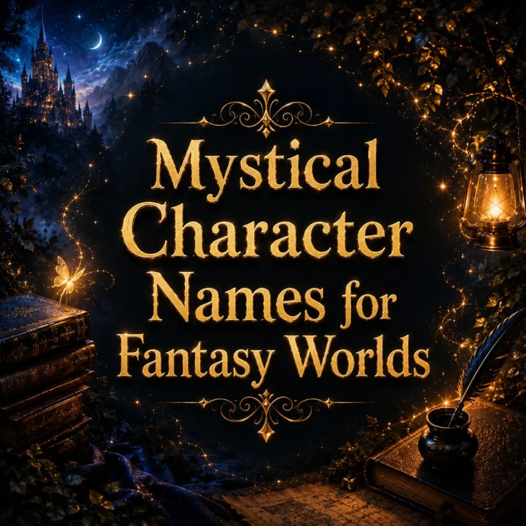 Mystical Character Names for Fantasy Worlds