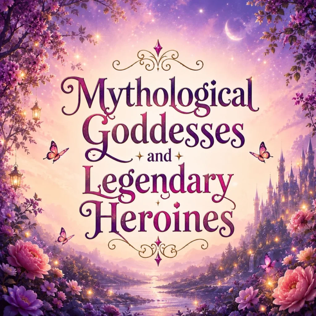 Mythological Goddesses and Legendary Heroines