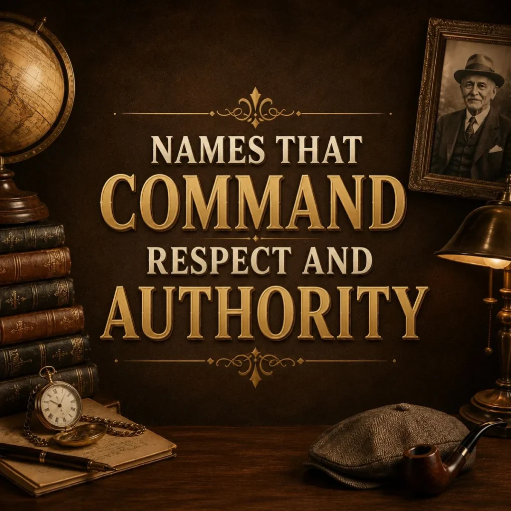 Names That Command Respect and Authority