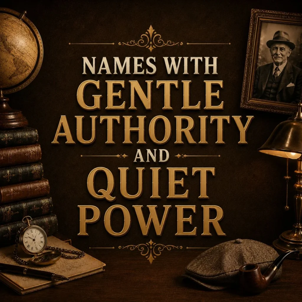 Names With Gentle Authority and Quiet Power