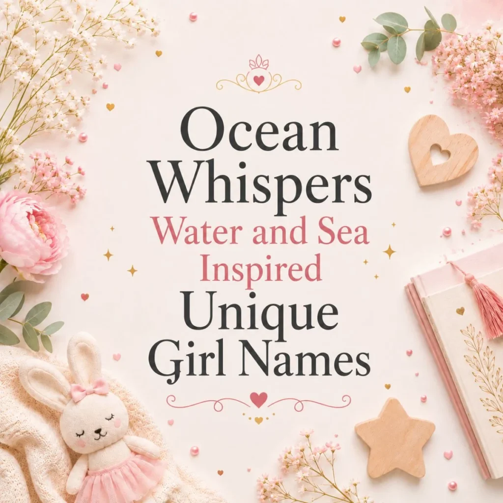 Ocean Whispers Water and Sea Inspired Unique Girl Names