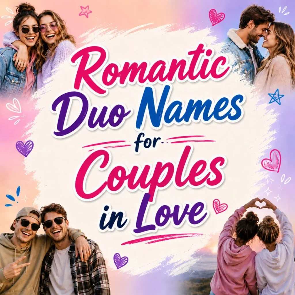Romantic Duo Names for Couples in Love