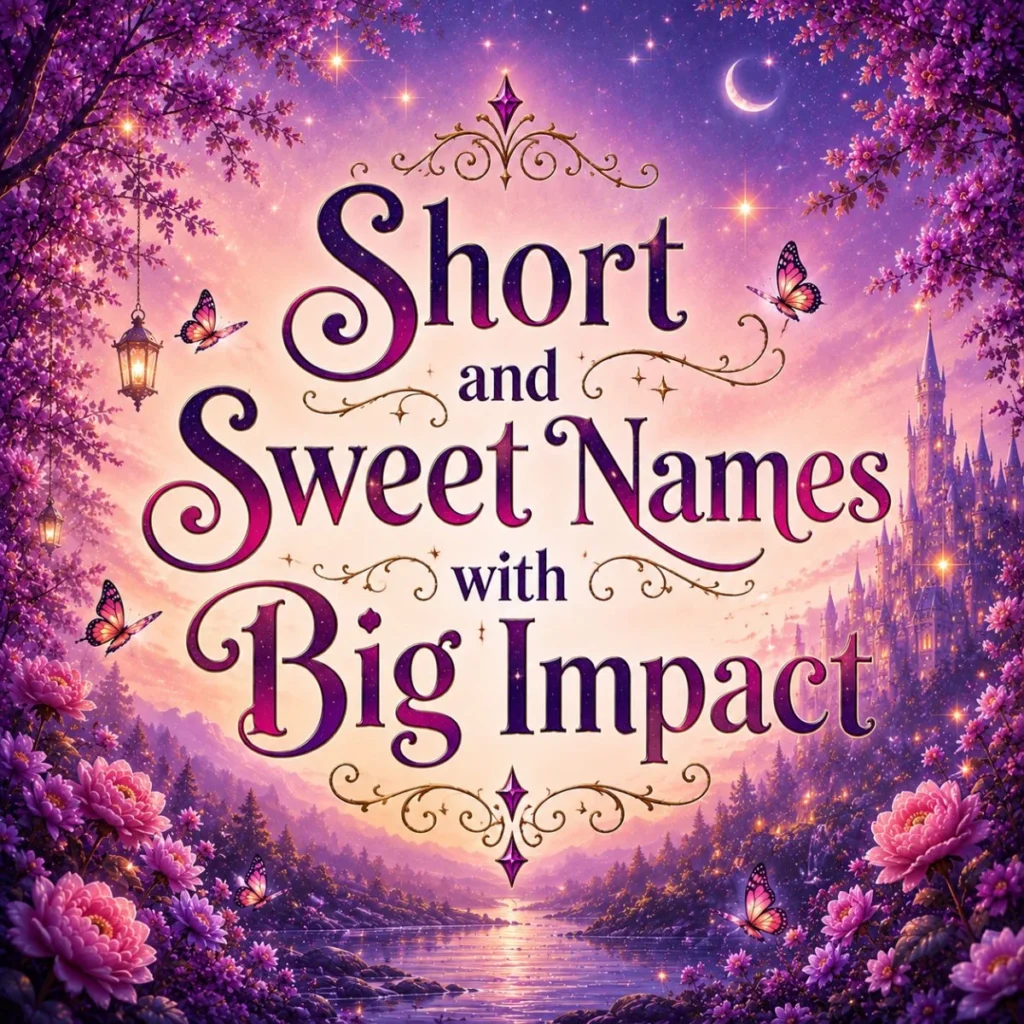 Short and Sweet Names with Big Impact