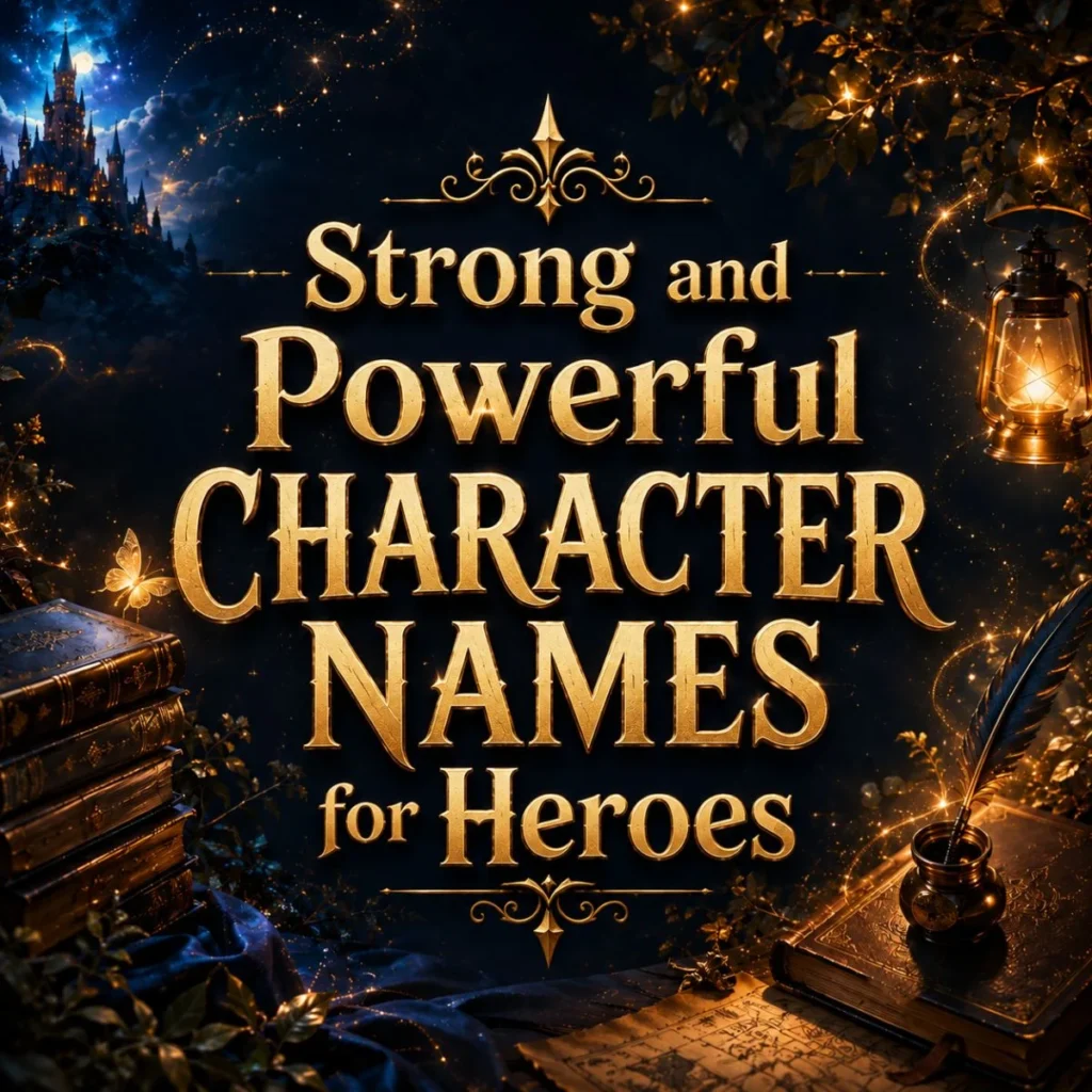 Strong and Powerful Character Names for Heroes
