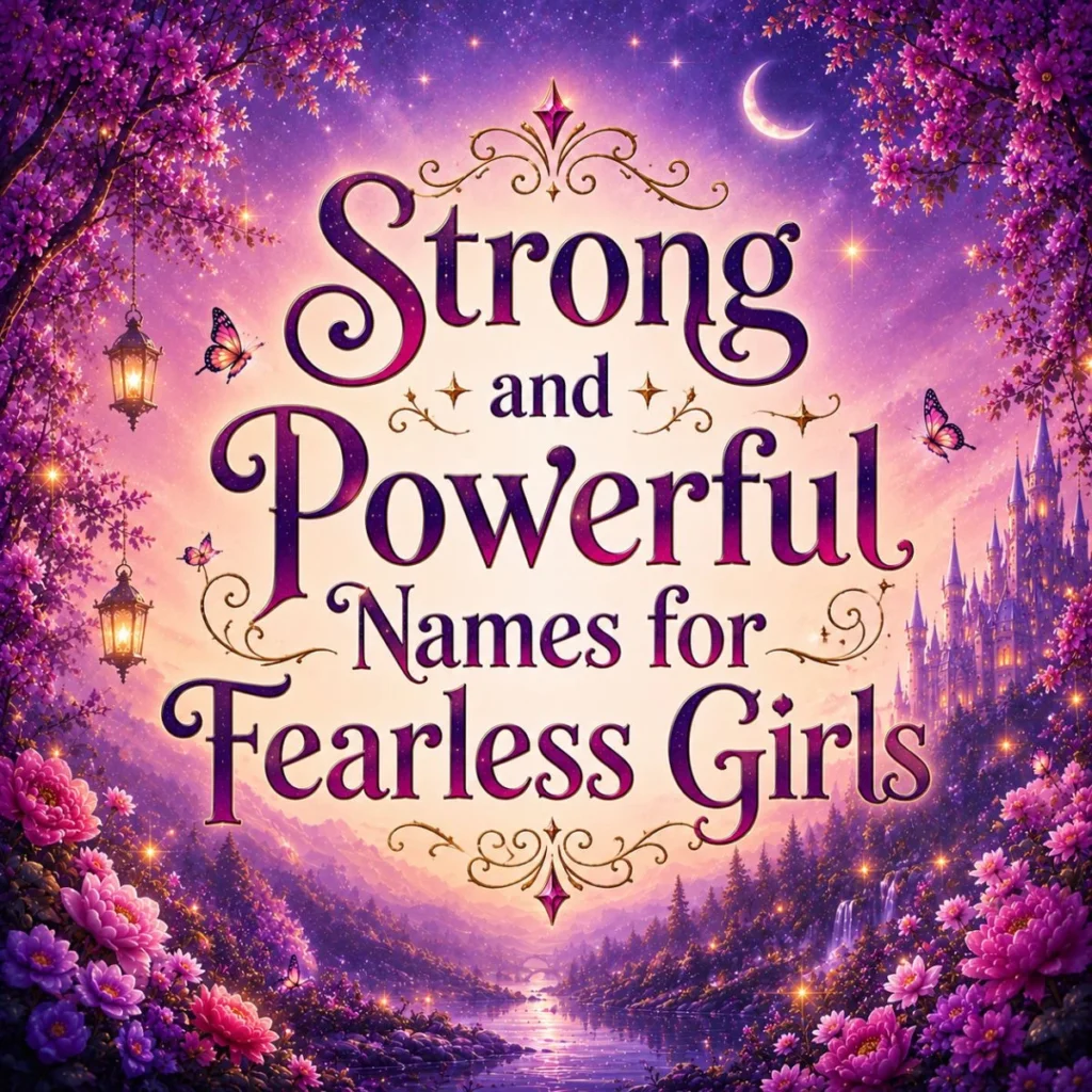 Strong and Powerful Names for Fearless Girls