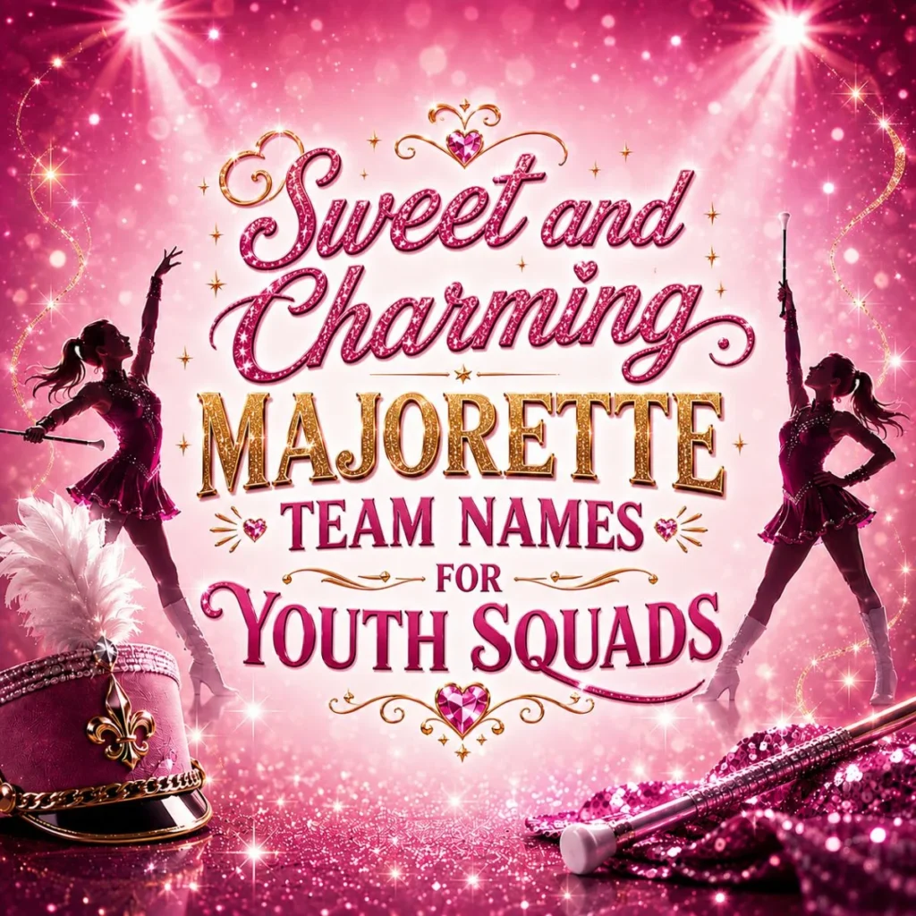 Sweet and Charming Majorette Team Names for Youth Squads