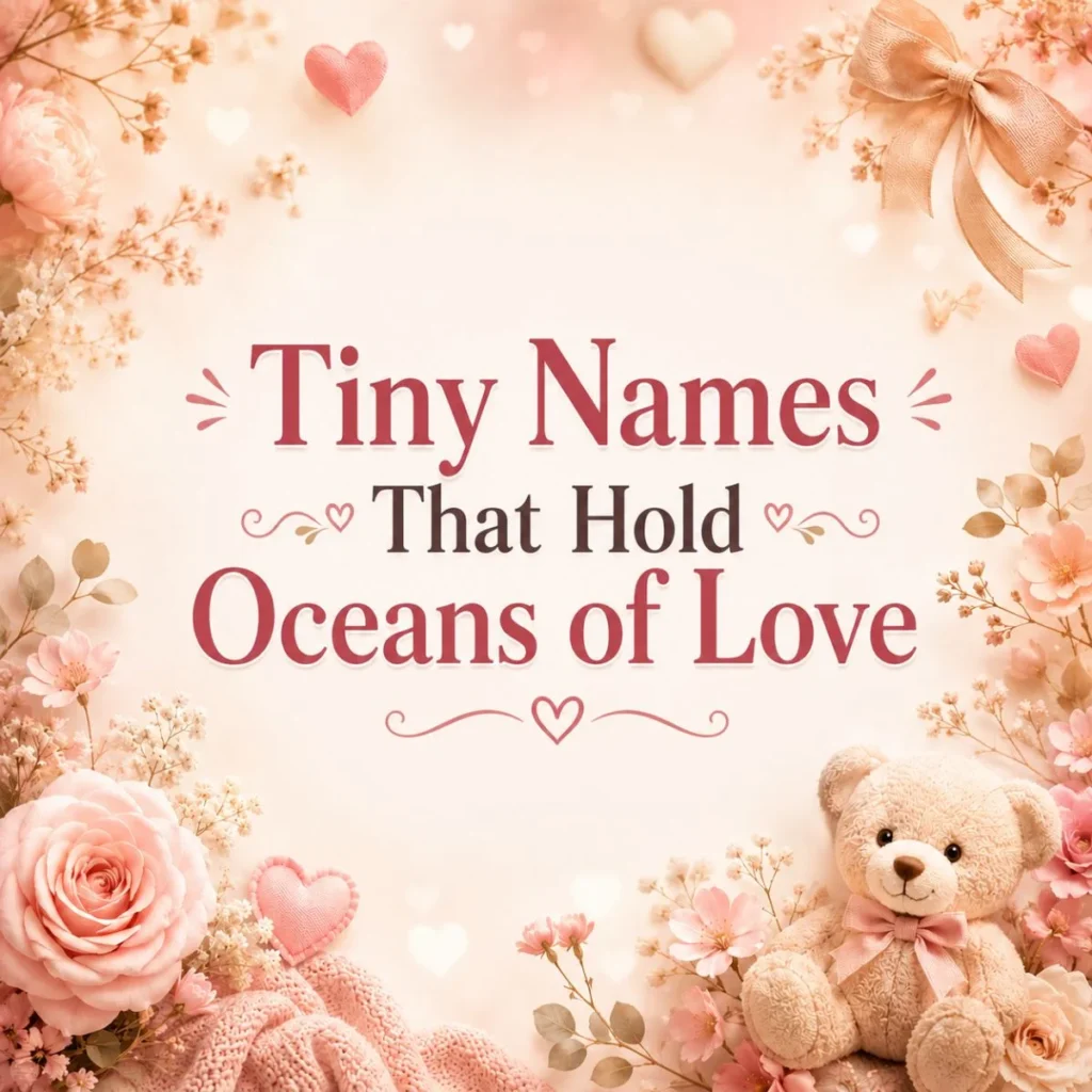 Tiny Names That Hold Oceans of Love