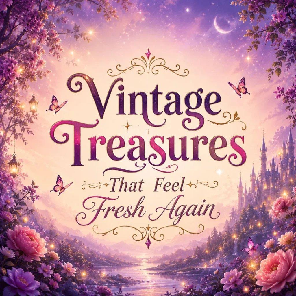 Vintage Treasures That Feel Fresh Again