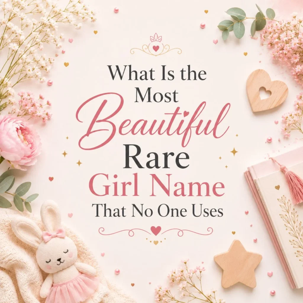 What Is the Most Beautiful Rare Girl Name That No One Uses