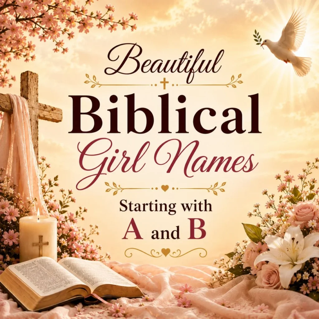 Beautiful Biblical Girl Names Starting with A and B