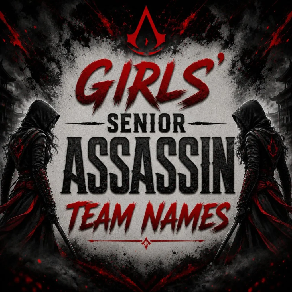 Girls' Senior Assassin Team Names