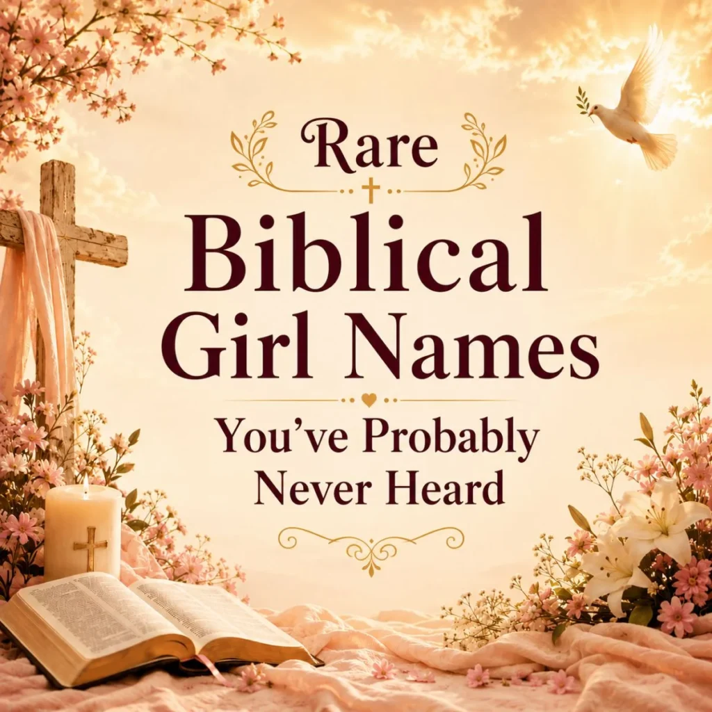 Rare Biblical Girl Names You've Probably Never Heard