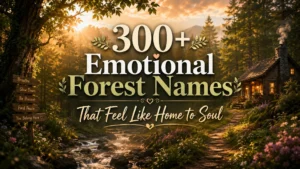 300+ Emotional Forest Names That Feel Like Home to Soul