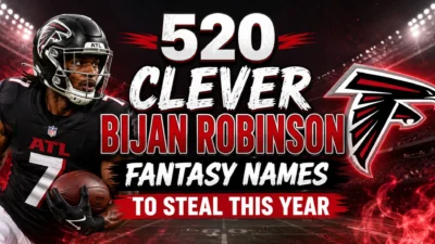 520 Clever Bijan Robinson Fantasy Names to Steal This Year