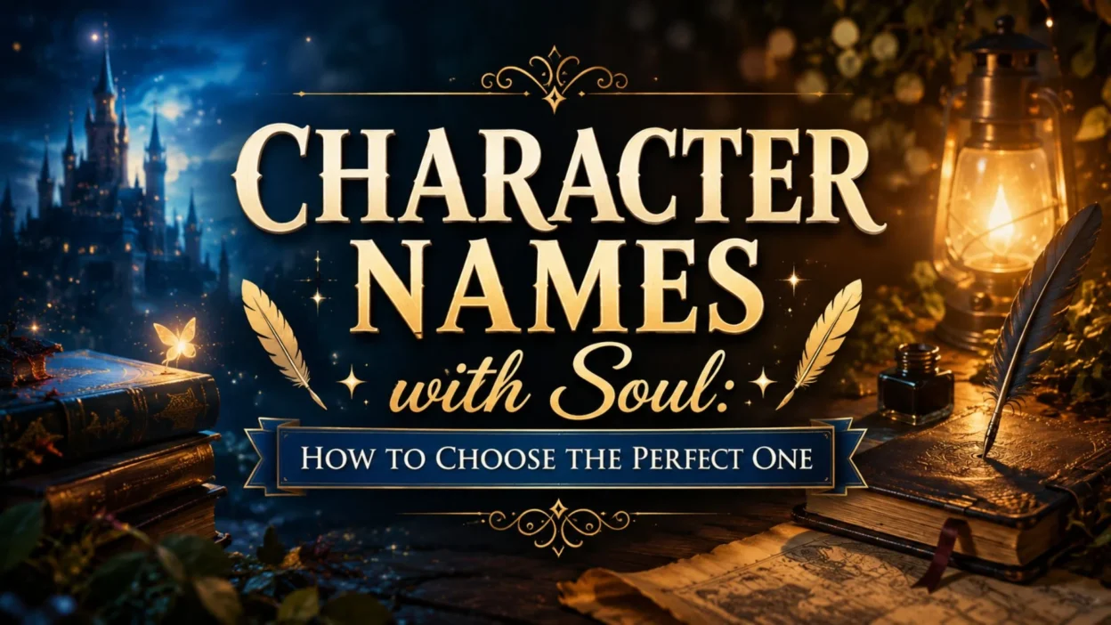 Character Names with Soul How to Choose the Perfect One