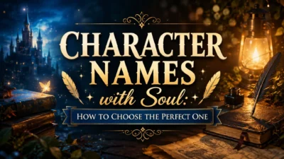 Character Names with Soul How to Choose the Perfect One
