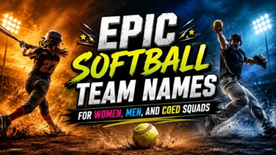 Epic Softball Team Names for Women, Men and Coed Squads
