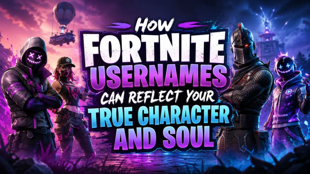 How Fortnite Usernames Can Reflect Your True Character and Soul
