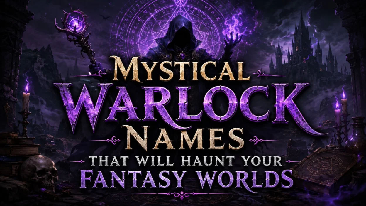 Mystical Warlock Names That Will Haunt Your Fantasy Worlds