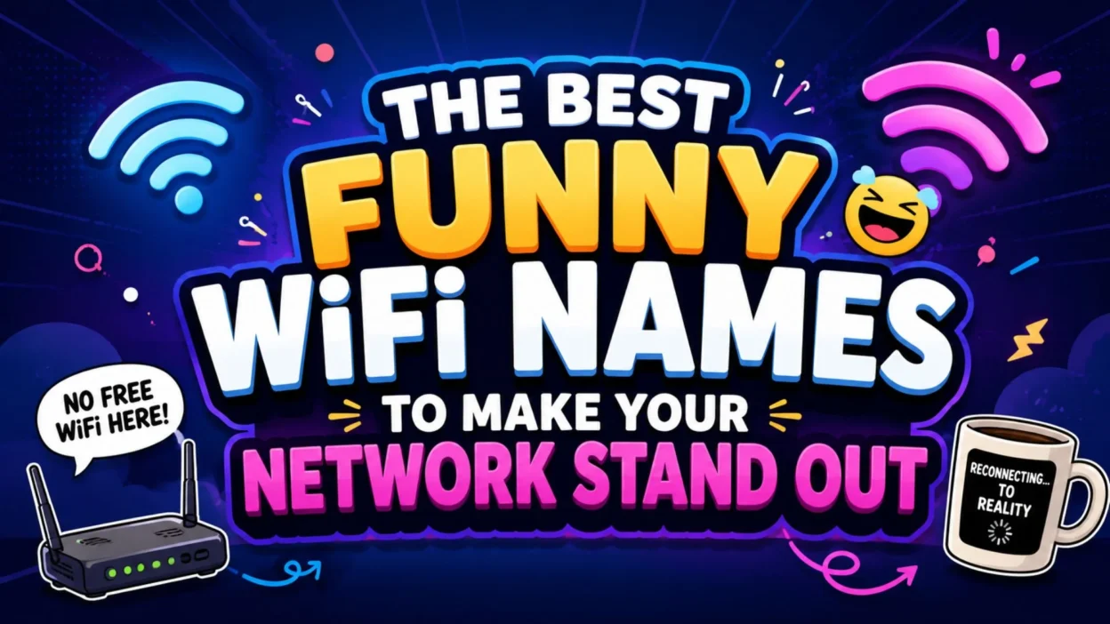 The Best Funny WiFi Names to Make Your Network Stand Out