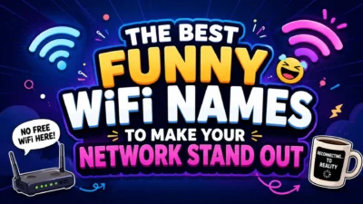 The Best Funny WiFi Names to Make Your Network Stand Out