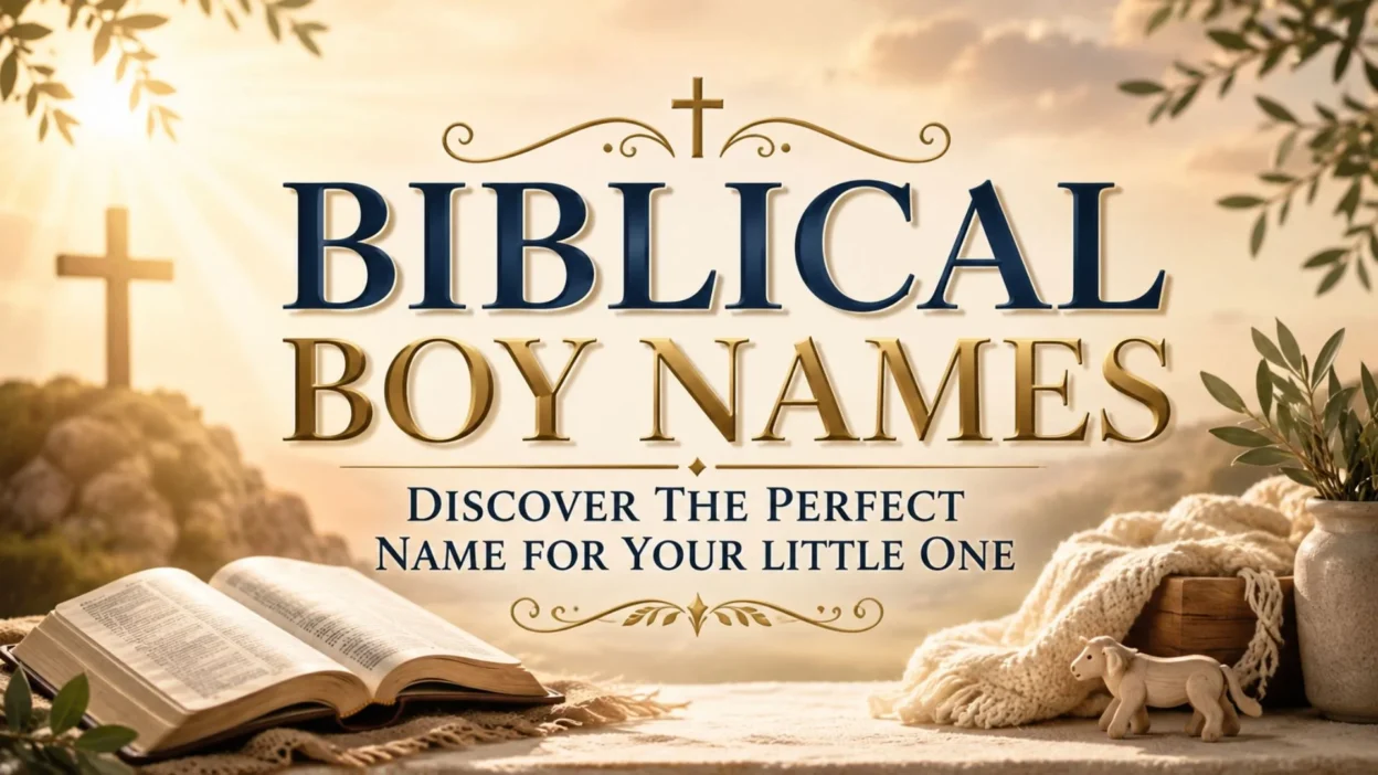 Biblical Boy Names Discover the Perfect Name for Your Little One