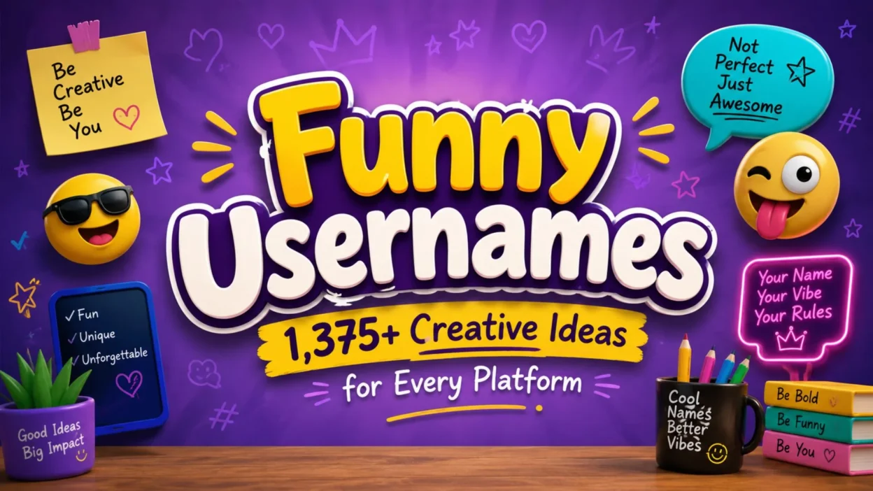Funny Usernames 1,375+ Creative Ideas for Every Platform