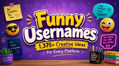 Funny Usernames 1,375+ Creative Ideas for Every Platform