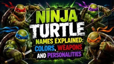 Ninja Turtle Names Explained Colors, Weapons and Personalities