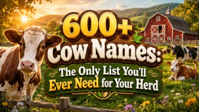 600+ Cow Names The Only List You'll Ever Need for Your Herd