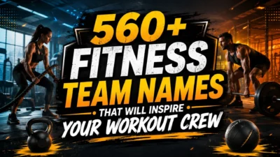 560+ Fitness Team Names That Will Inspire Your Workout Crew