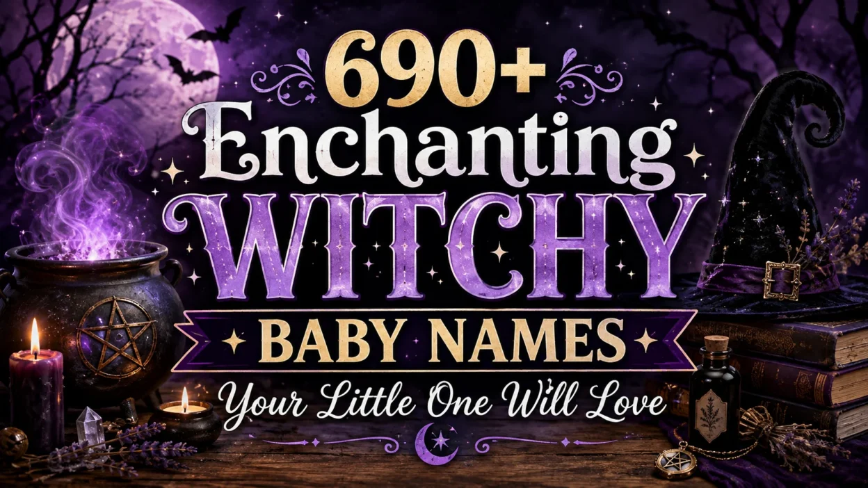 690+ Enchanting Witchy Baby Names Your Little One Will Love