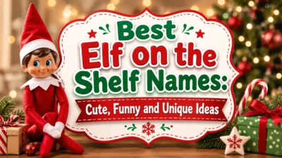 Best Elf on the Shelf Names Cute, Funny and Unique Ideas