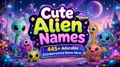 Cute Alien Names 445+ Adorable Extraterrestrial Name Ideas