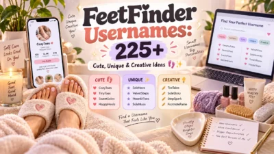 FeetFinder Usernames: 225+ Cute, Unique & Creative Ideas 👣✨