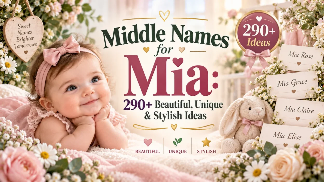 Middle Names for Mia: 290+ Beautiful, Unique & Stylish Ideas
