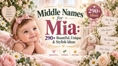 Middle Names for Mia: 290+ Beautiful, Unique & Stylish Ideas