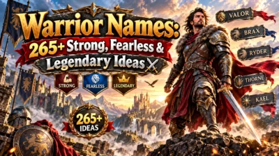 Warrior Names: 265+ Strong, Fearless & Legendary Ideas⚔️