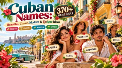 Cuban Names: 370+ Beautiful, Classic, Modern & Unique Ideas🌴